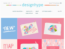 Tablet Screenshot of designhypeinc.com